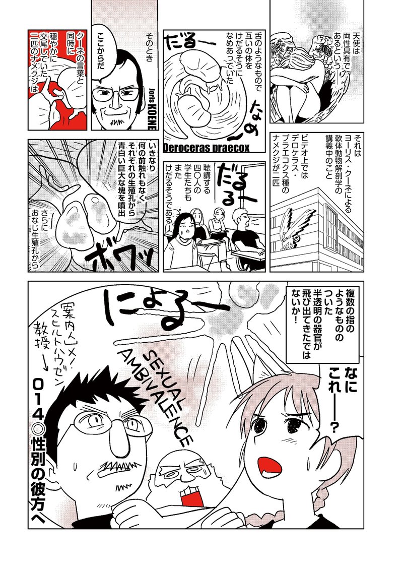 ダーウィンの覗き穴 性的器官はいかに進化したか マンガ版 第15回 Hayakawa Books Magazines B