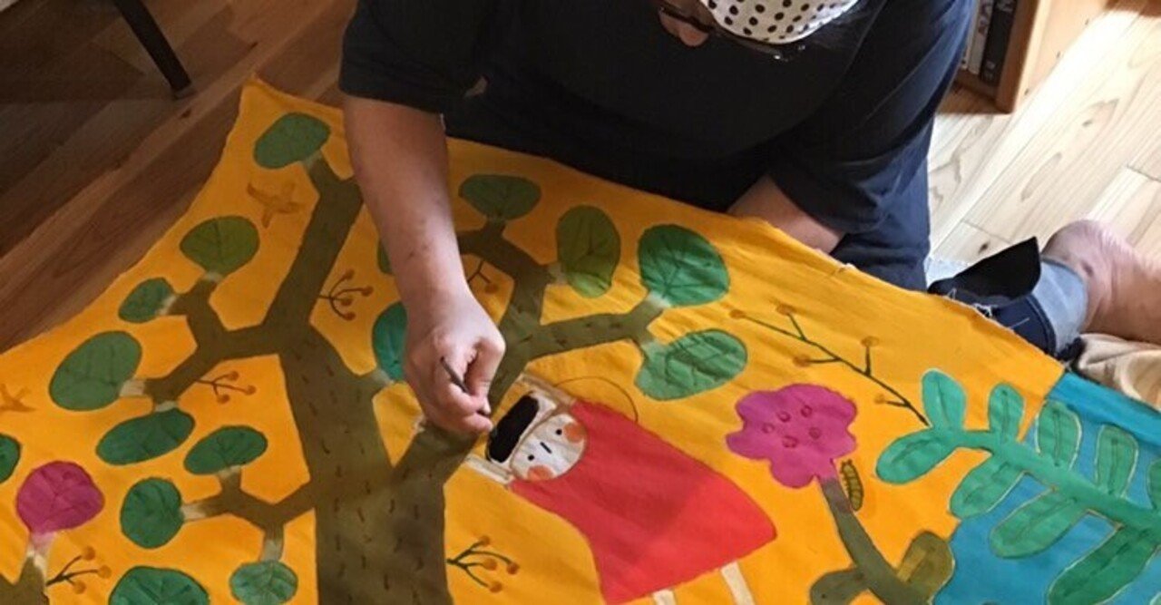 専用 筒描き 多色染 削除予定 1 本格 筒描き染め 体験｜tetsukonagano