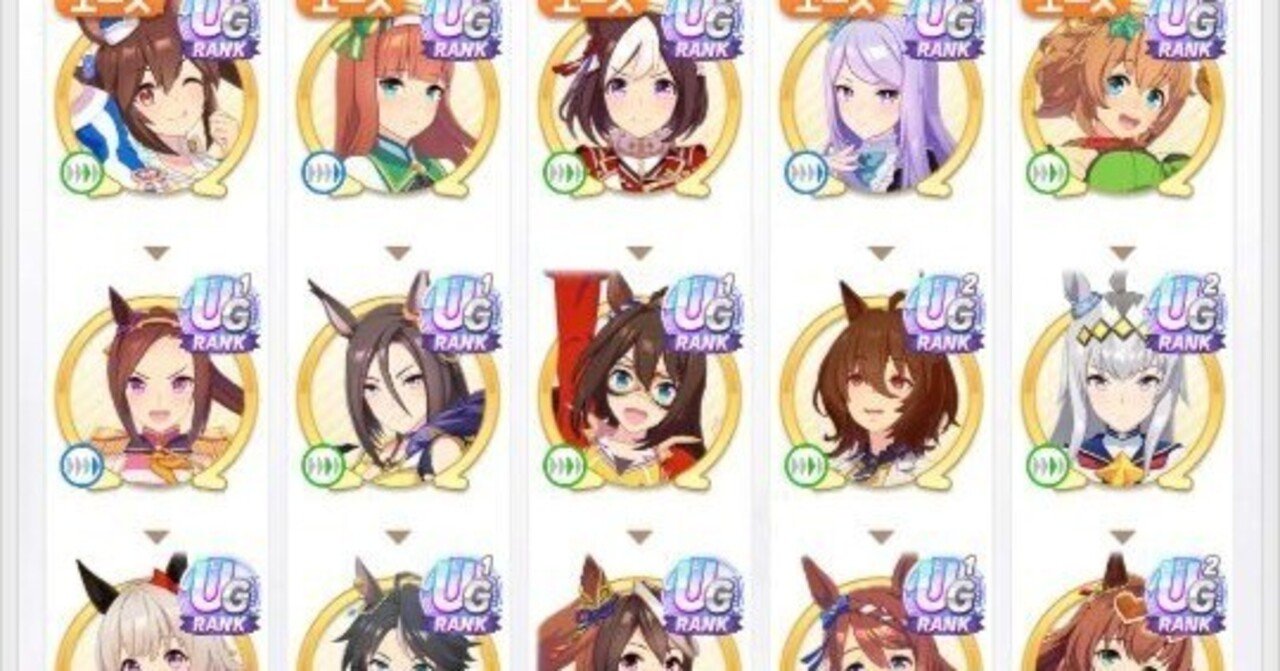 ウマ娘】UGだらけ・・・特化ステータスとスキルでゴリ押し｜COPAN
