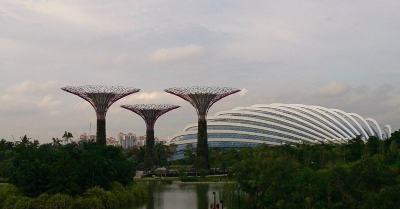 東南アジアの風景 (229) シンガポールのハイテク植物園