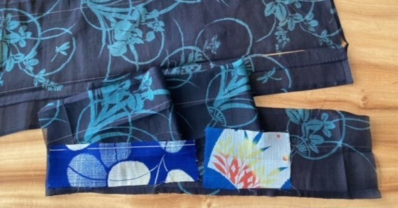 夏芭蕉の着物をほどいてみました。｜はぜの木