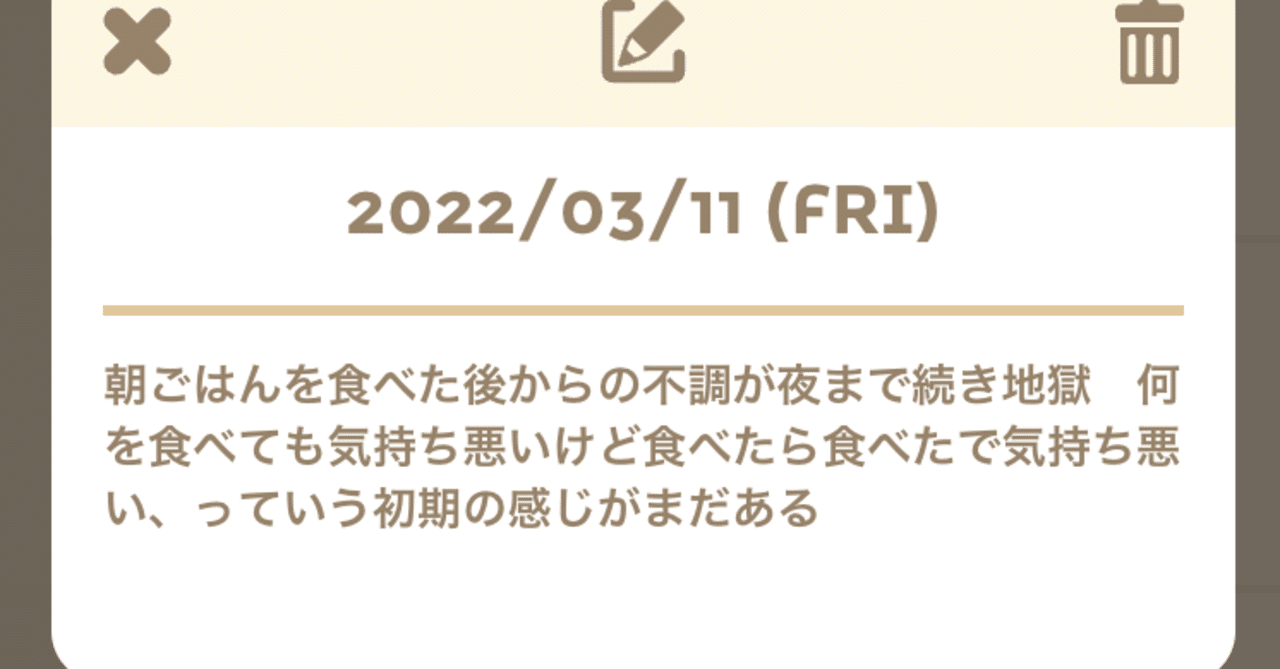 36w3d つわりに効果があったもの Mnc もももーも Note