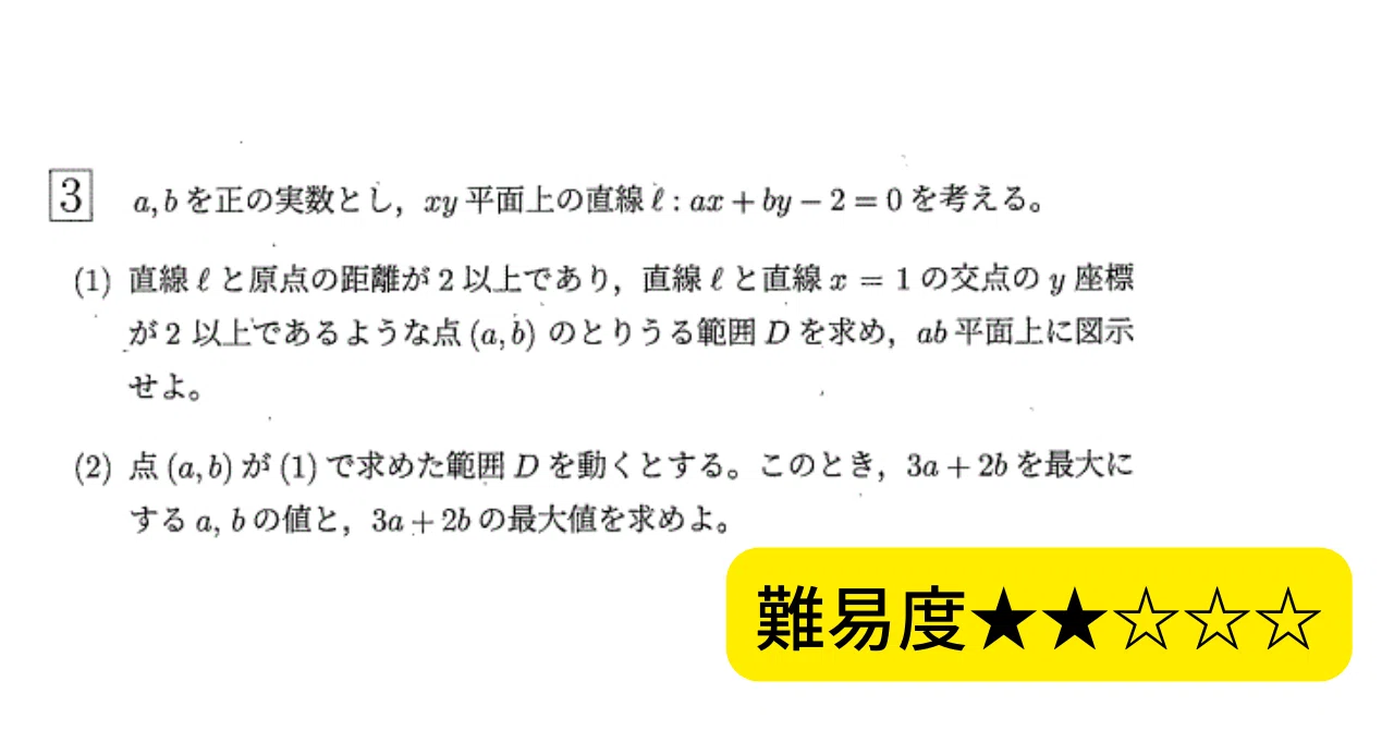 過去問】東北大 2022 大問3｜数学研究室