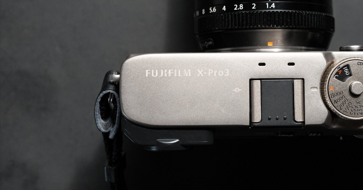 フジフイルム FUJIFILM X-Pro3 DR BLACK + 純正グリップ 富士フイルムFUJIFILM X−Pro3 デュラブラック+純正ハンド