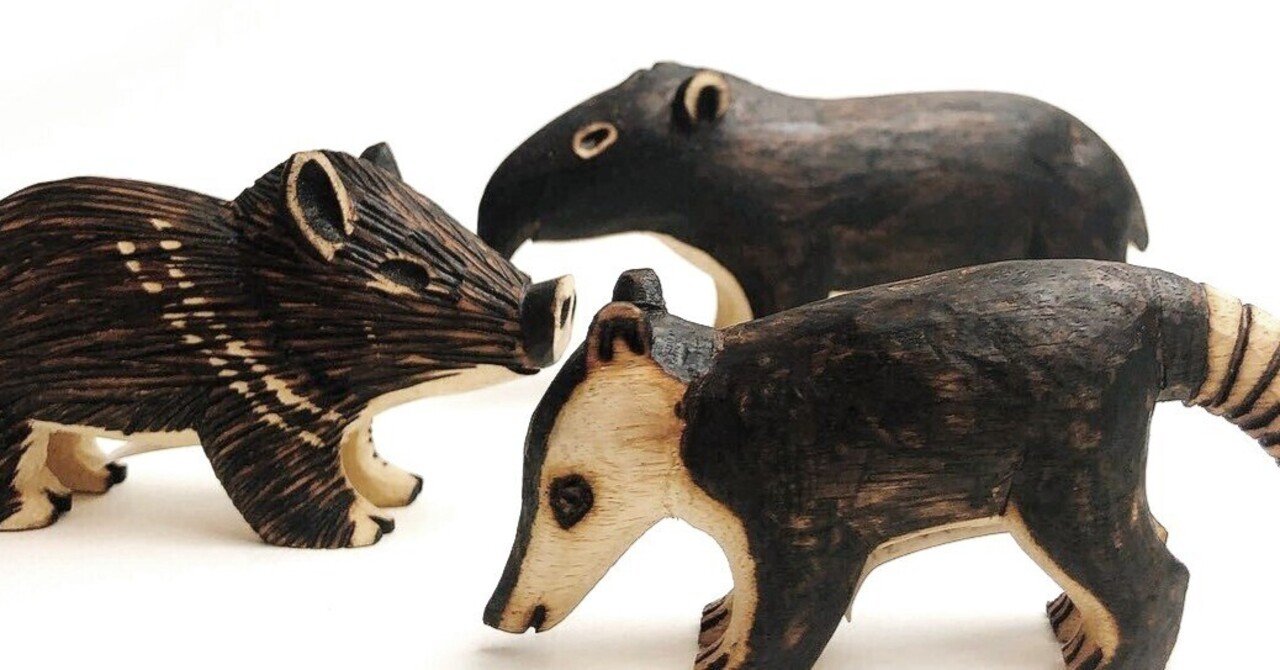 グアラニー族 木彫りの動物たちがやってきた Oxala編 恵文社 本にまつわるあれこれのお店 Note グアラニー族 木彫りの動物たちがやってきた Oxala編 恵文社 本にまつわるあれこれのお店 Note