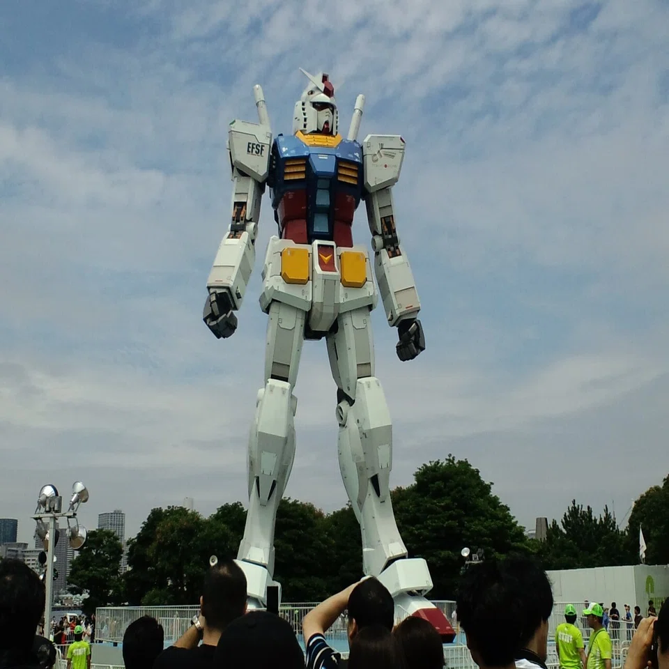 わたしのお気に入りフォト【風景】：機動戦士ガンダム（お台場「潮風 