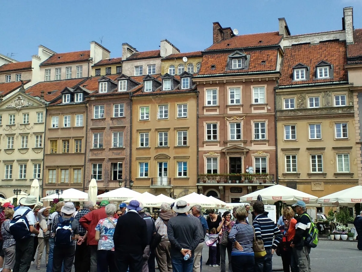 ワルシャワ旧市街地(ポーランド)②
