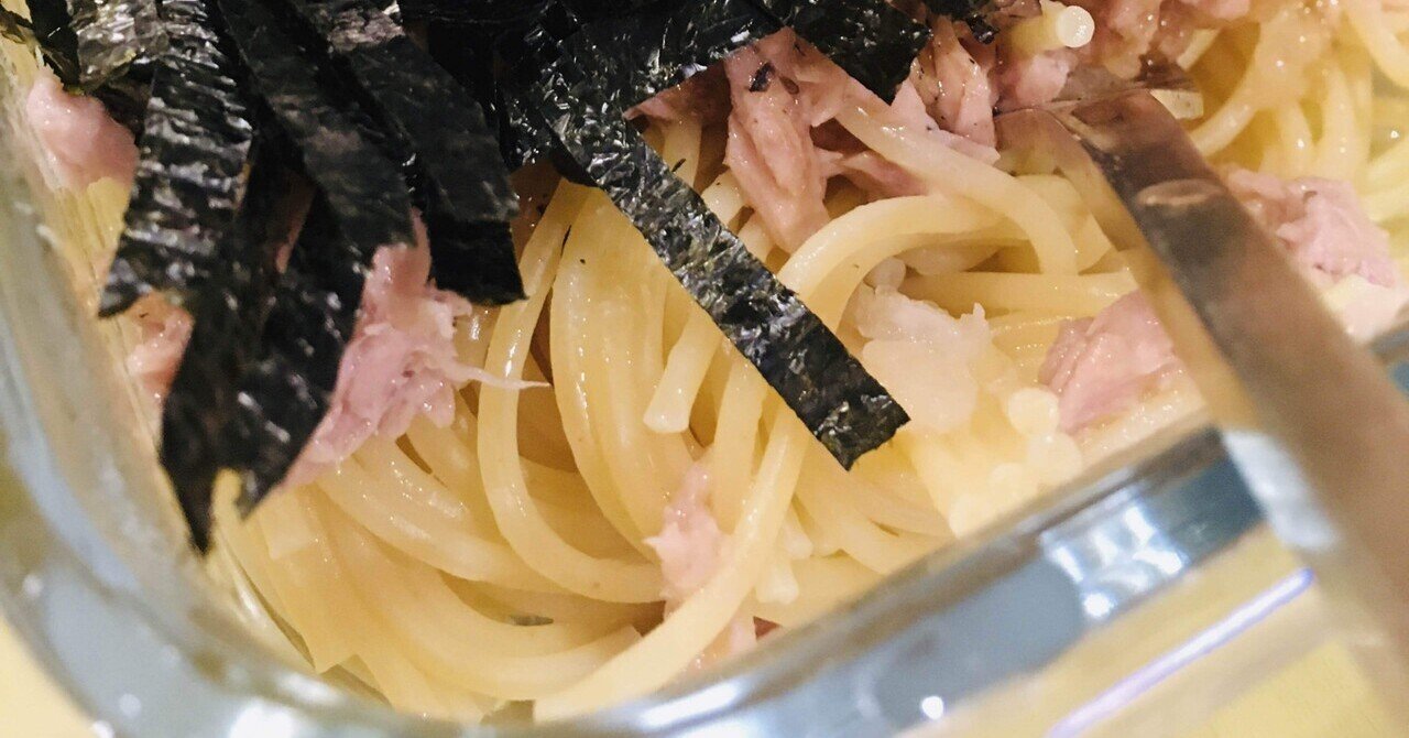 いつでも絶対おいしい ツナ大根おろし海苔パスタ Ommryうーちゃん Note