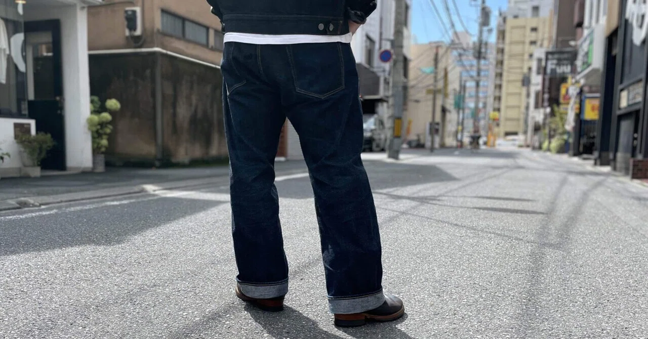 FLAT HEAD 高崎店】ジーンズ穿き込みレポート〜D111（半年）〜｜THE 