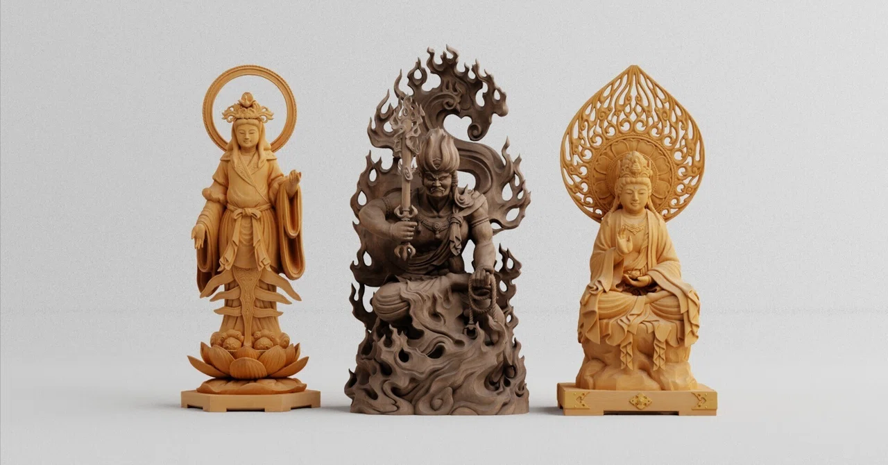 井波彫刻の3Dモデルが誰でもつかえるようになります！｜Virtual Inami