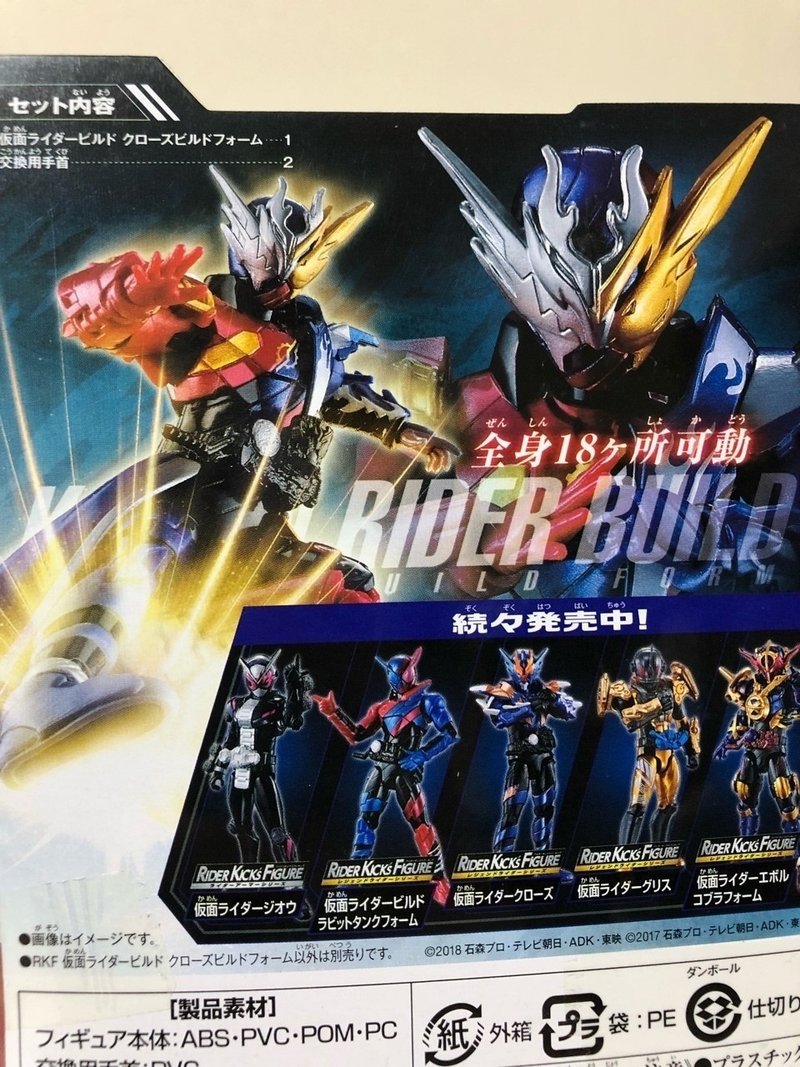 Are You Ready ダメです ライダーキックスフィギュア 仮面ライダービルド クローズビルドフォーム ライス定食 Note Are You Ready ダメです ライダーキックスフィギュア 仮面ライダービルド クローズビルドフォーム ライス定食 Note
