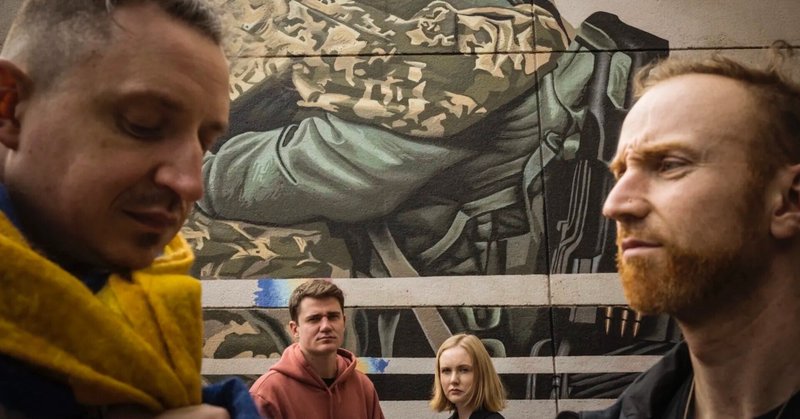 「Peace before Pieces」メルボルンの壁にウクライナを描く- Peter Seaton