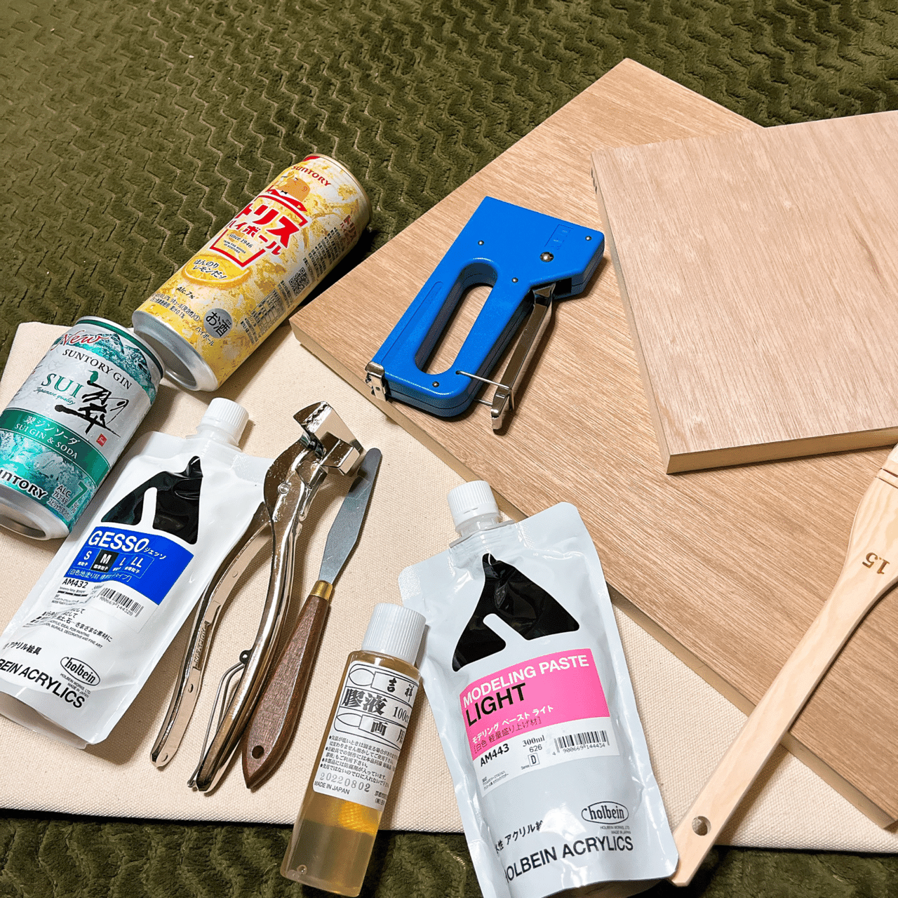 キャンバス貼りをしたので忘備録的な アベゾンビ Note キャンバス貼りをしたので忘備録的な アベゾンビ Note