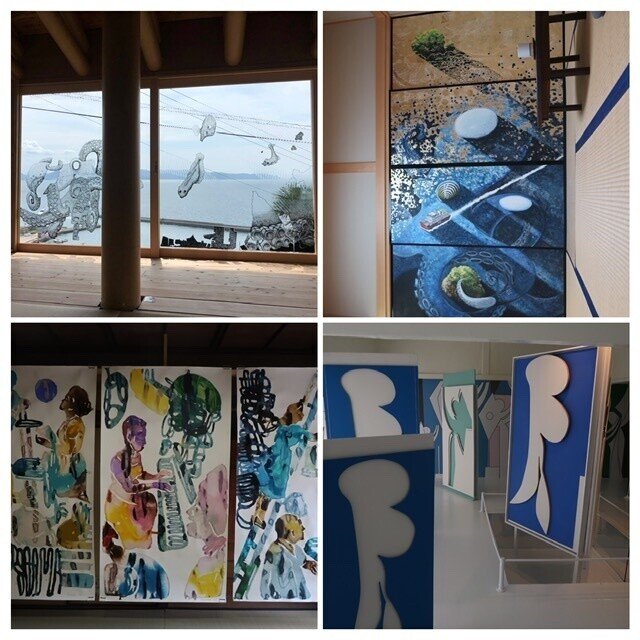 大岩オスカール Oscar Oiwa 真筆 マッキーアート 瀬戸内国際芸術祭