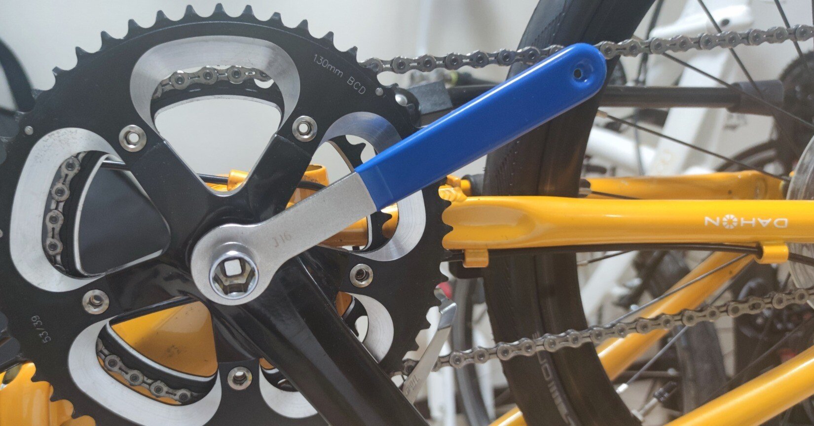 DAHON VISC EVOのクランクをTiagra化する その1｜泰ニキ