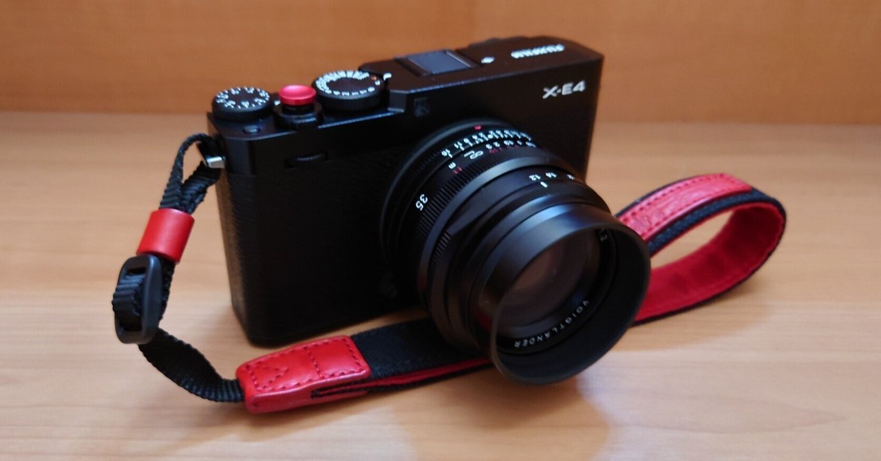 FUJIFILM X-E4とClassic NegとVoigtlander NOKTON 35mm F1.2 X