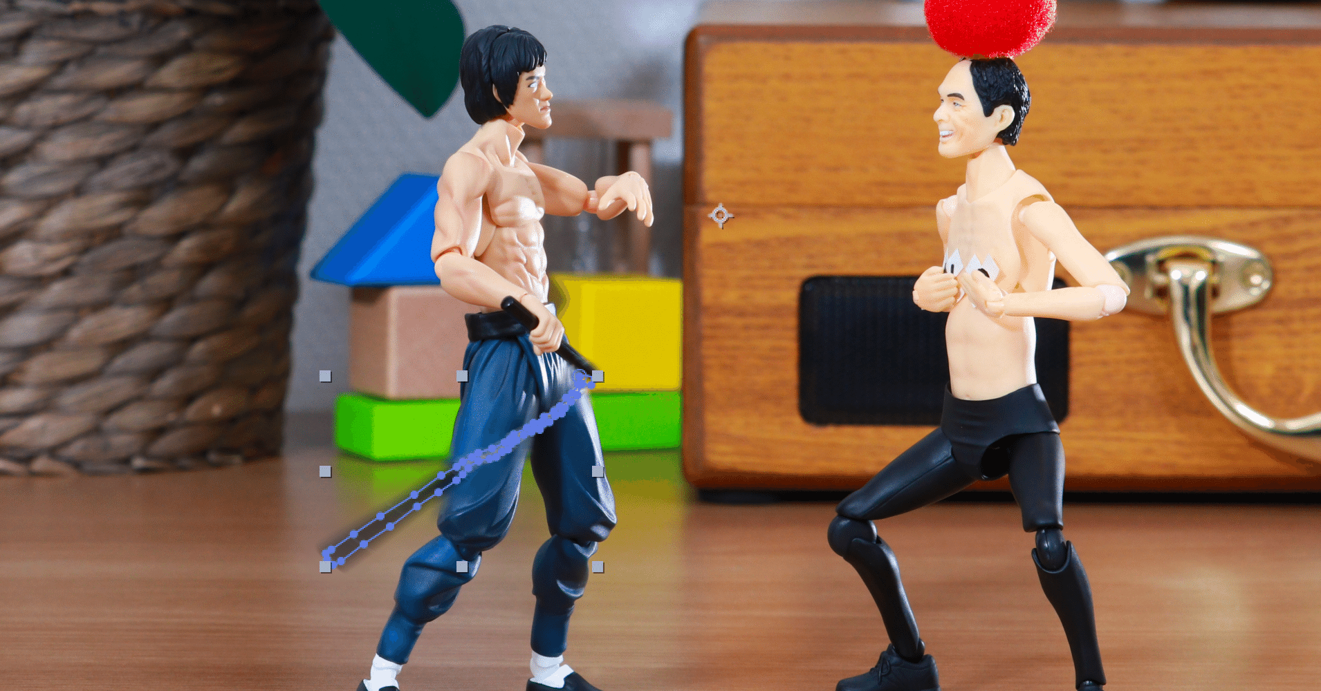 Animist活動記録 ブルース リーのヌンチャク ヌンチャクにブラーをかける Kasubuchi Rio Note