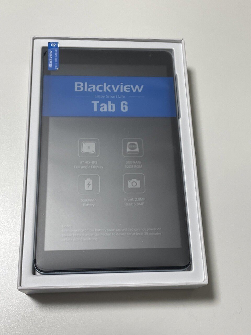 タブレット ANDROID - Blackview Tab6  gray Blackview Tab 6 3GB + 32GB8インチ4Gタブレット – Blackview
