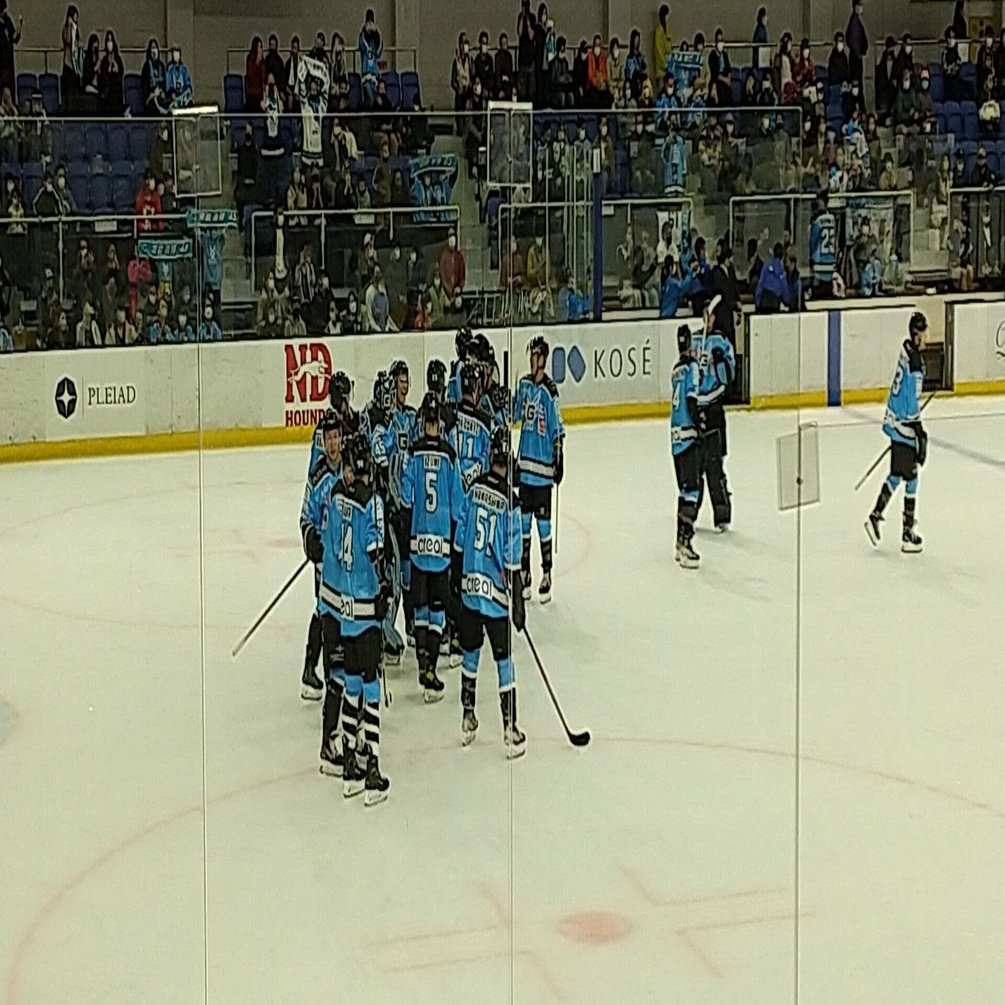 アイスホッケー観戦記vol 15 22 23シーズン開幕と初勝利と初観戦 横浜対東北 ケイト Note