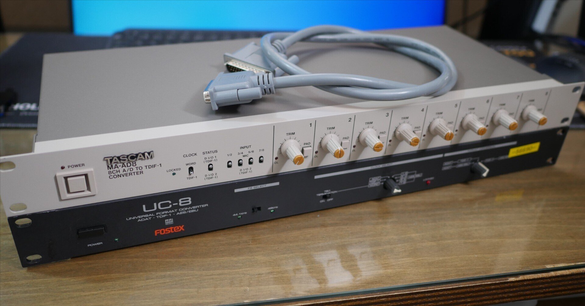 fostex adat A/D D/A コンバータ VC-8