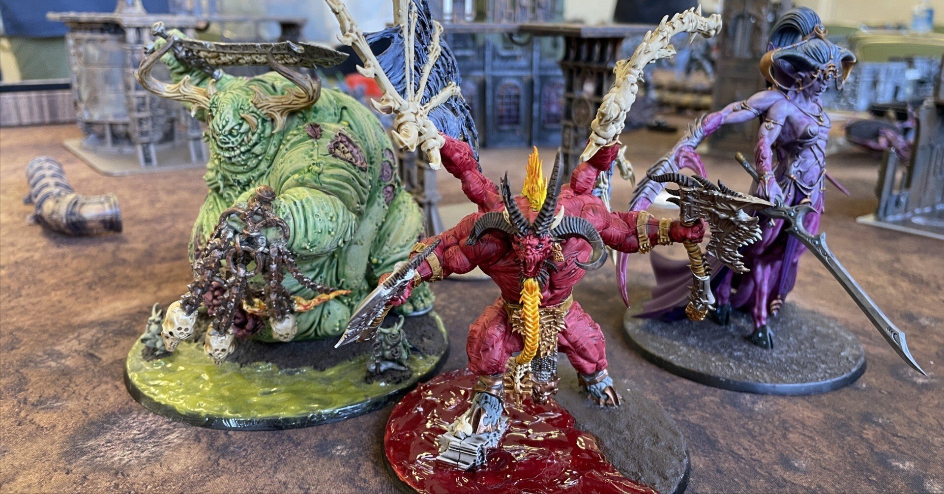 ウォーハンマー40k ケイオスディーモン：プレイレポート｜mooning