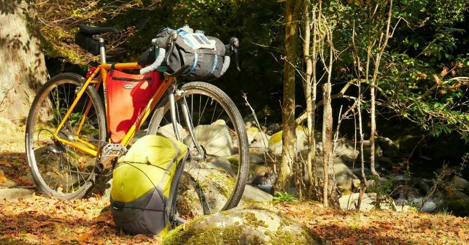 バックパックを用いた未舗装重視型バイクパッキングの試み 18年12月 伊豆週末グラベルキャンプツーリング Kosuke Miyata Note