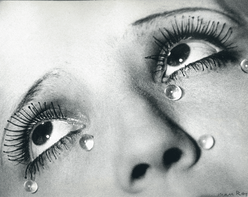 マン・レイ「涙」（1932年）