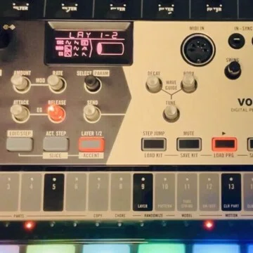 volca drum わたし的マニュアル｜ウネウネノテ 〜 note de uneune 〜｜note