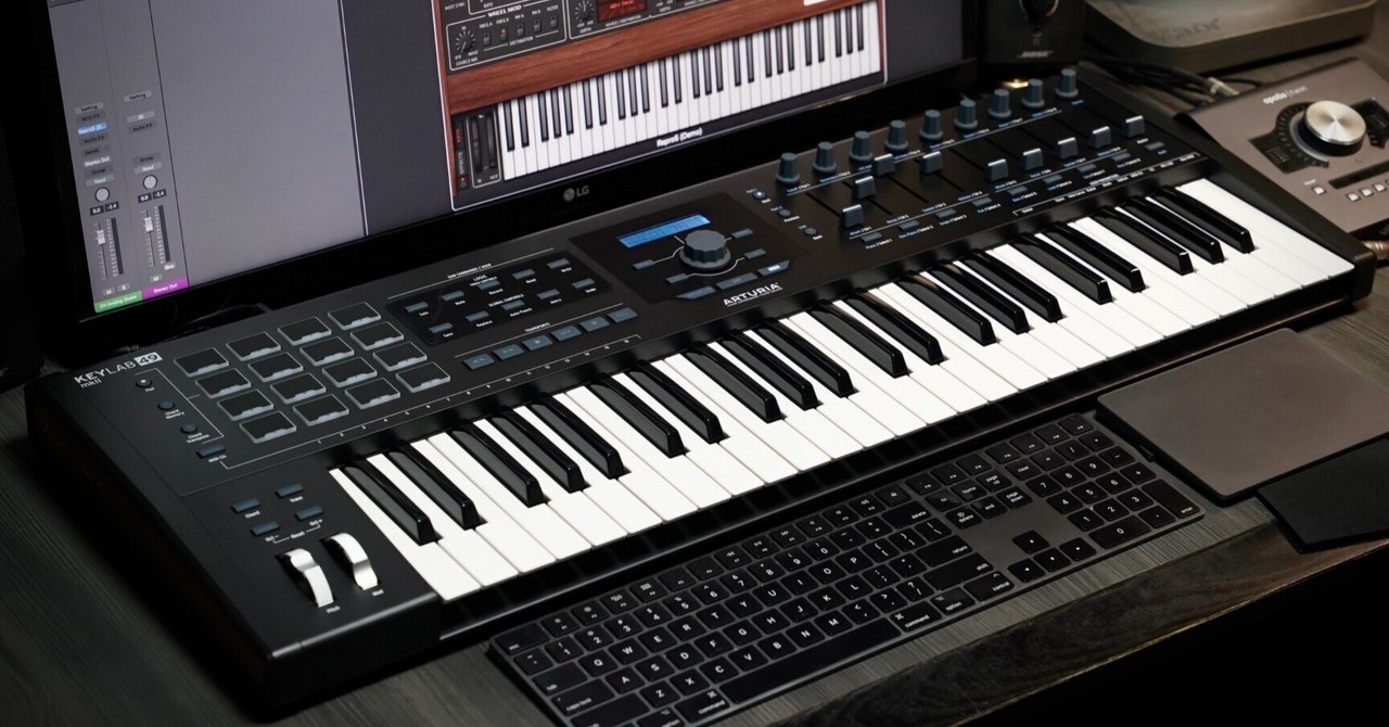 機材レビュー：Arturia KeyLab MKII 49｜湊 Minato