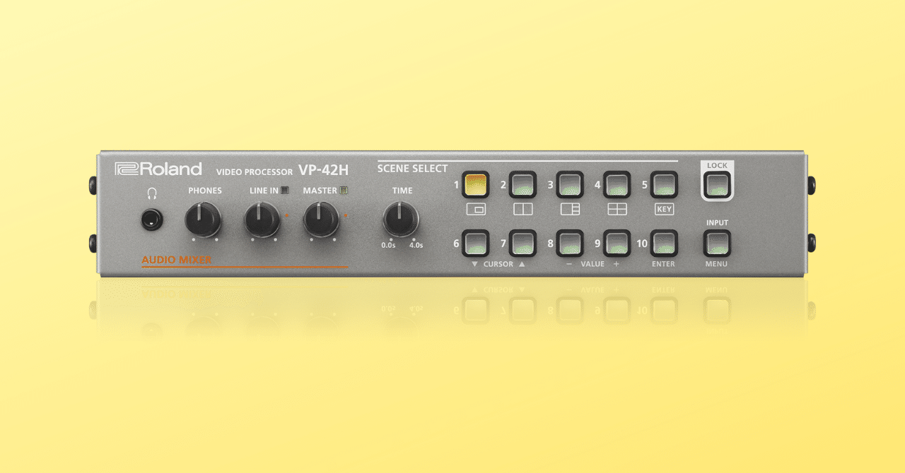 Roland(ローランド) VP-42Hビデオ・プロセッサー: モニター