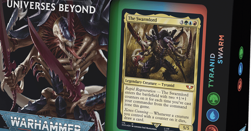 統率者デッキ：ウォーハンマー40,000】『ティラニッド・スウォーム