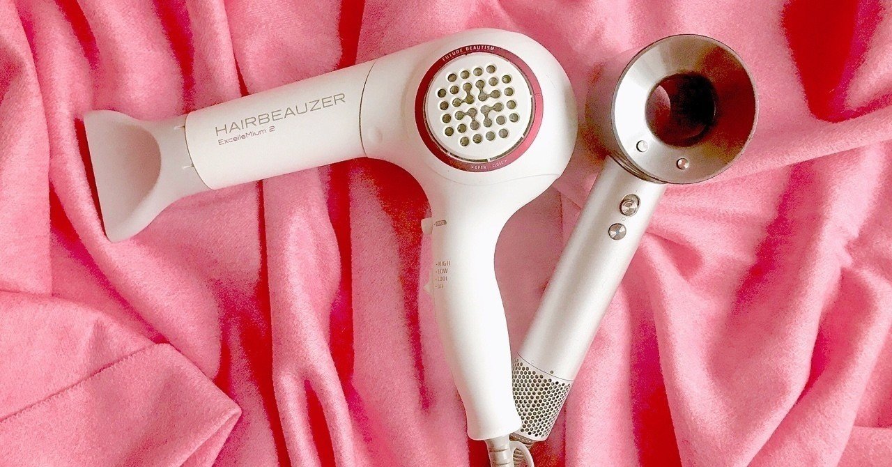 ドライヤー ダイソンvsヘアビューザー 髪を痛ませたくない人向け すーみん 川角智香江 Note