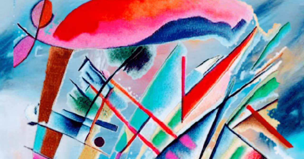 Memeplex】抽象画はAIの独壇場だな｜入り江わに@60代