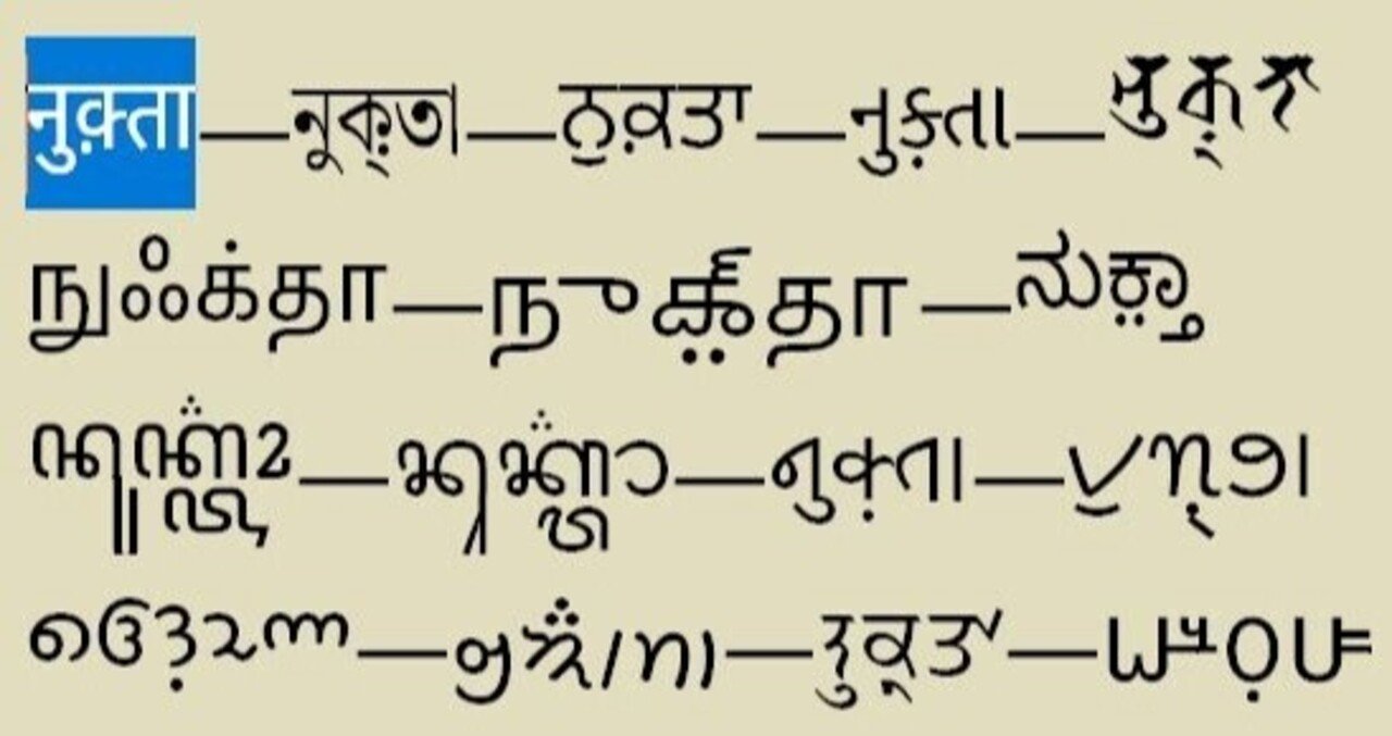 期間限定 数量限定 インド系文字のダイアクリティカル付き字母｜Qvarie 語学・辞書・学習参考書