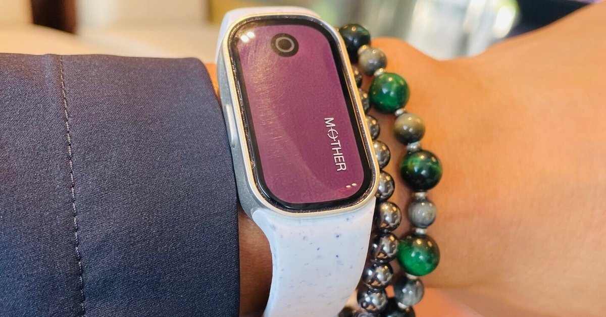 MOTHER Bracelet 〜世界初、充電が要らない｢温度差発電技術