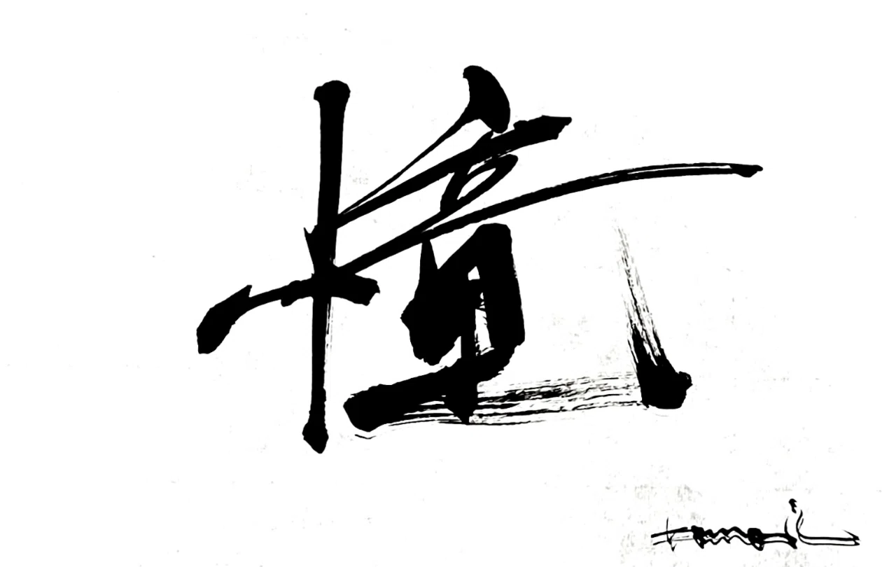 一日一書 憧|前田鎌利(MAEDA KAMARI)