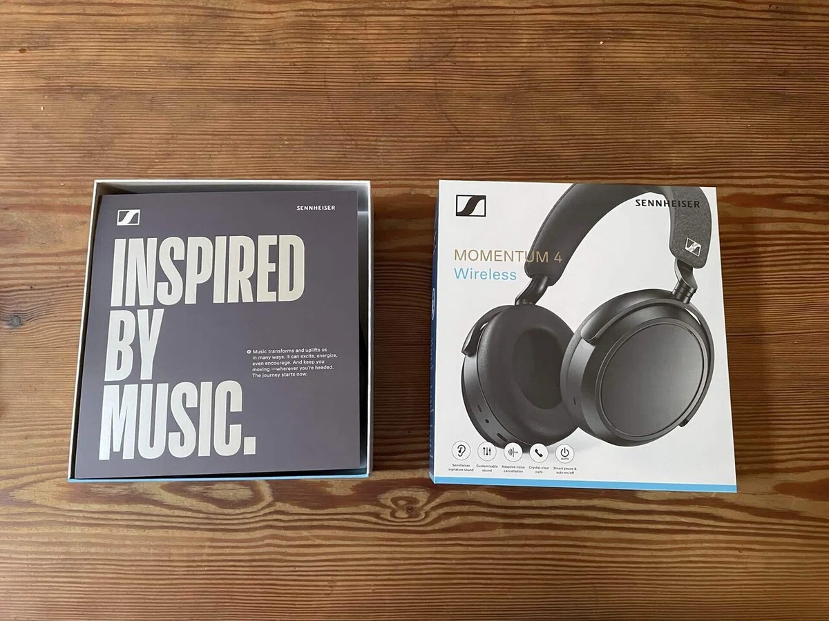 SENNHEISER 大きかれ MOMENTUM WIRELESS BLACK 中古