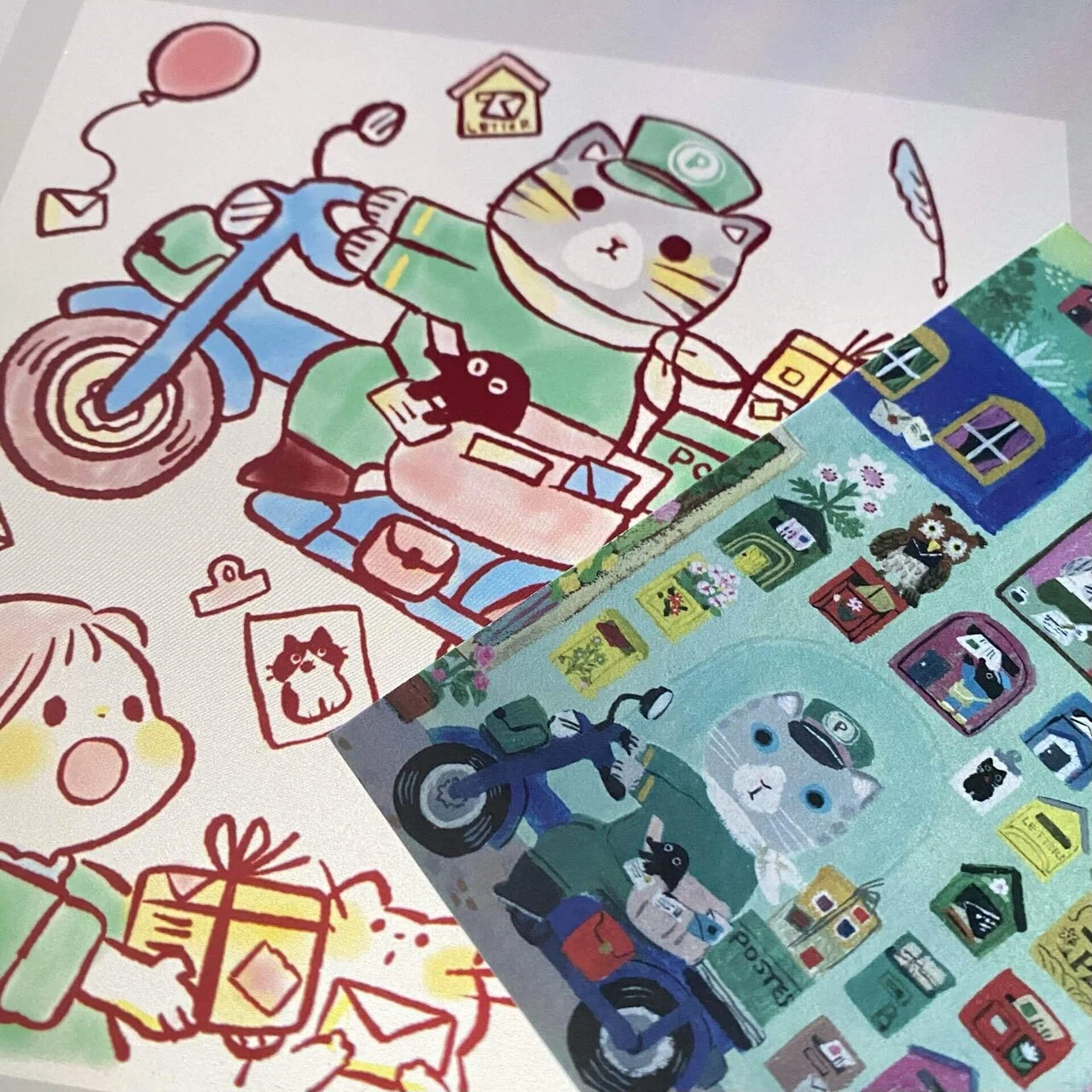 北岸由美さんの作品展 at ひるねこBOOKS｜のだかおり イラストレーター