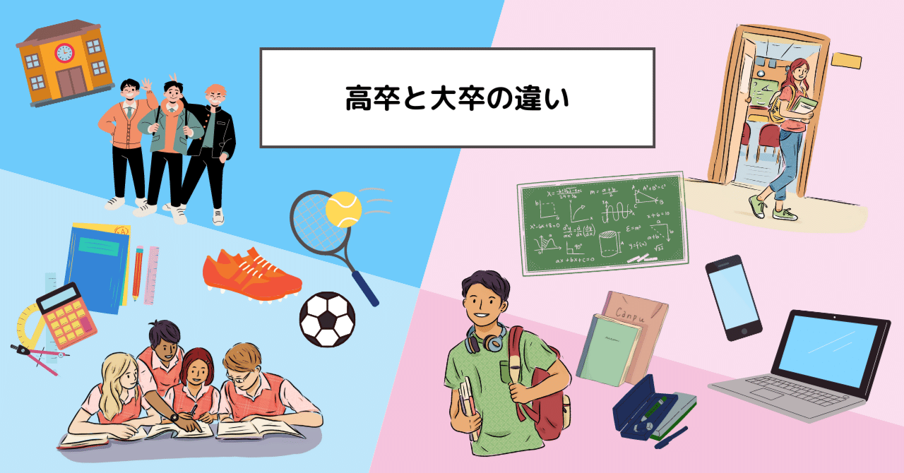 高卒と大卒の違い｜futakan