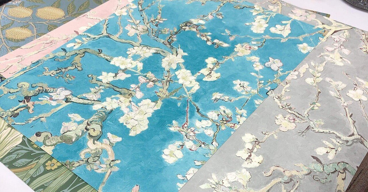 ゴッホの絵画を壁紙で楽しめるって知っていました Realize 壁紙インテリア雑貨 ワークショップ Note ゴッホの絵画を壁紙で楽しめるって知っていました Realize 壁紙インテリア雑貨 ワークショップ Note