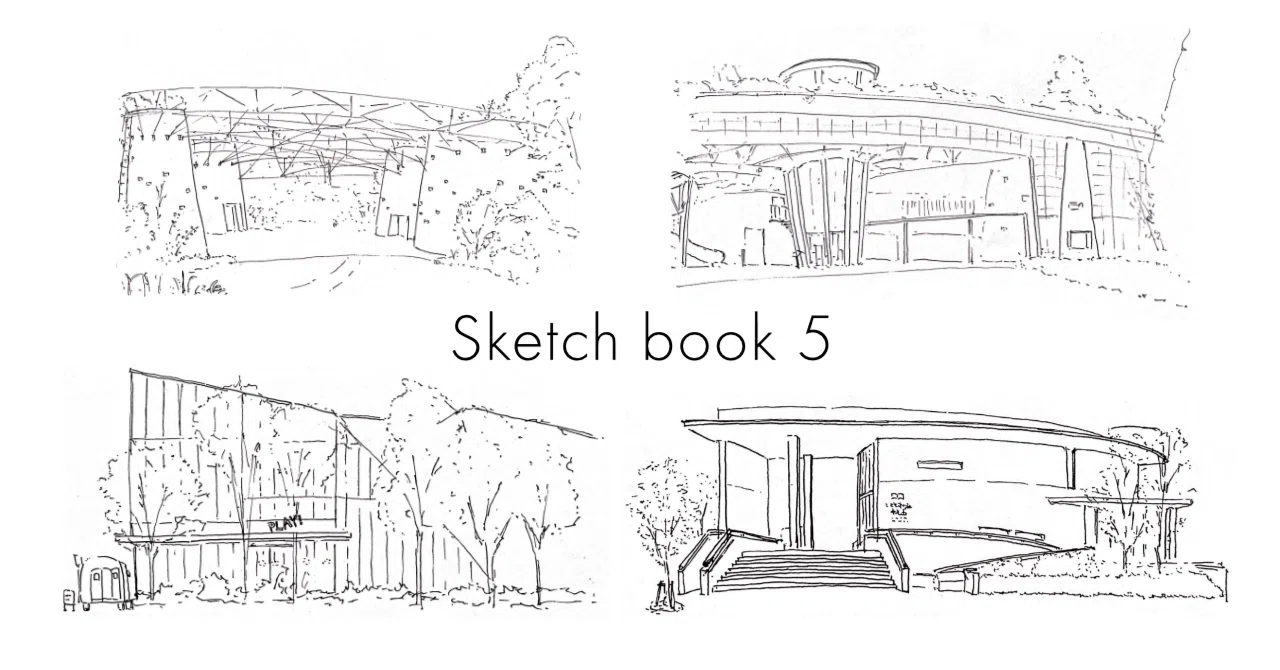 スケッチは写真よりもその時の印象が入るから面白い｜Sketch book 5
