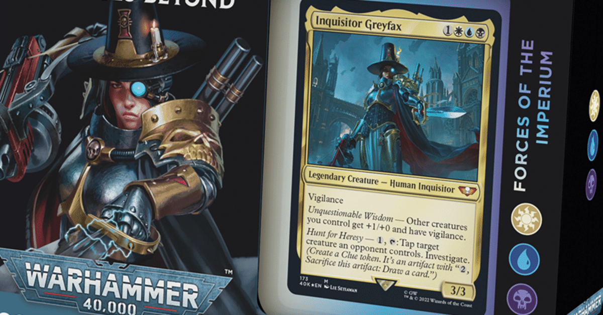 Amazon.com: Magic: The Gathering Universes Beyond Warhammer