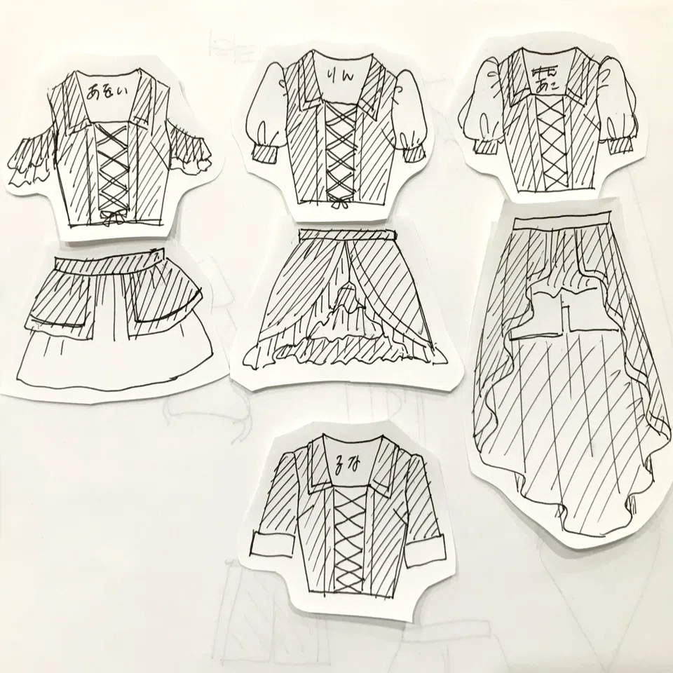 衣装デザイン｜ももたあこ