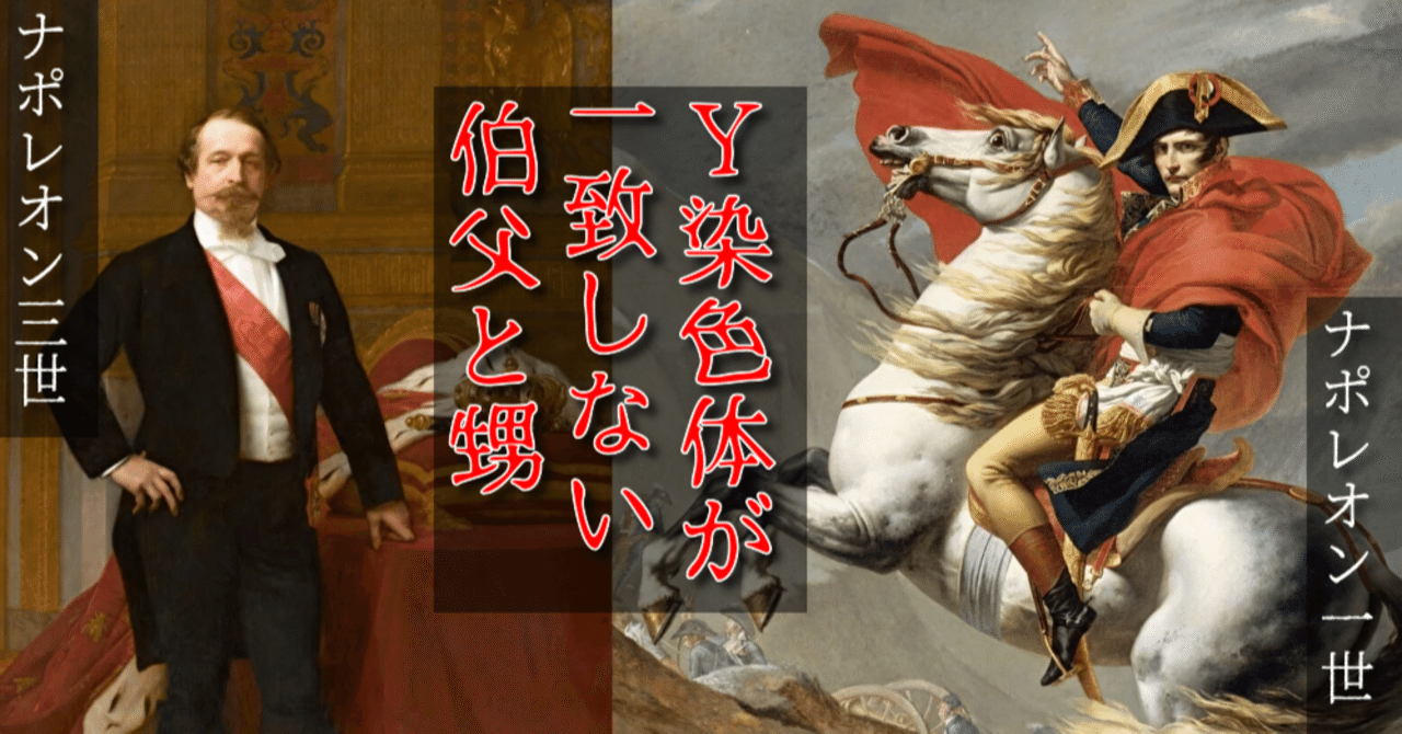 Dna鑑定 ナポレオン3世 あの伯父とy染色体が不一致の怪 財布を忘れて愉快なオーストリア大公妃 Note Dna鑑定 ナポレオン3世 あの伯父とy染色体が不一致の怪 財布を忘れて愉快なオーストリア大公妃 Note