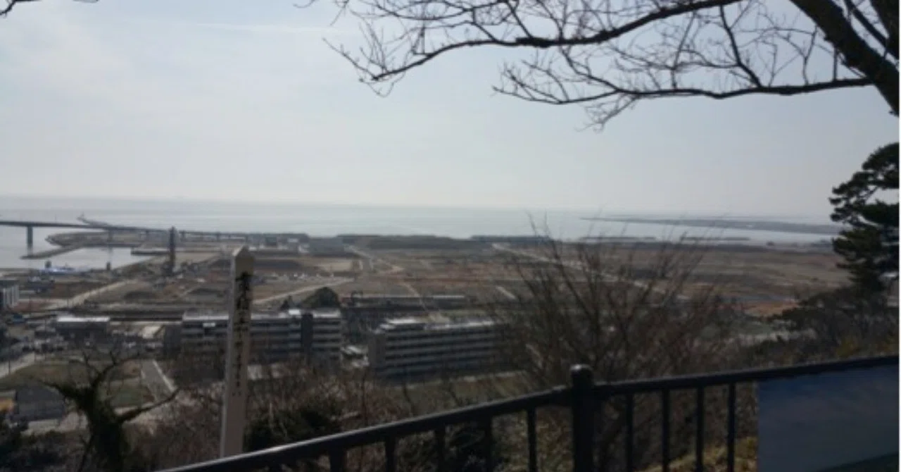 日和山公園から眺めた景色