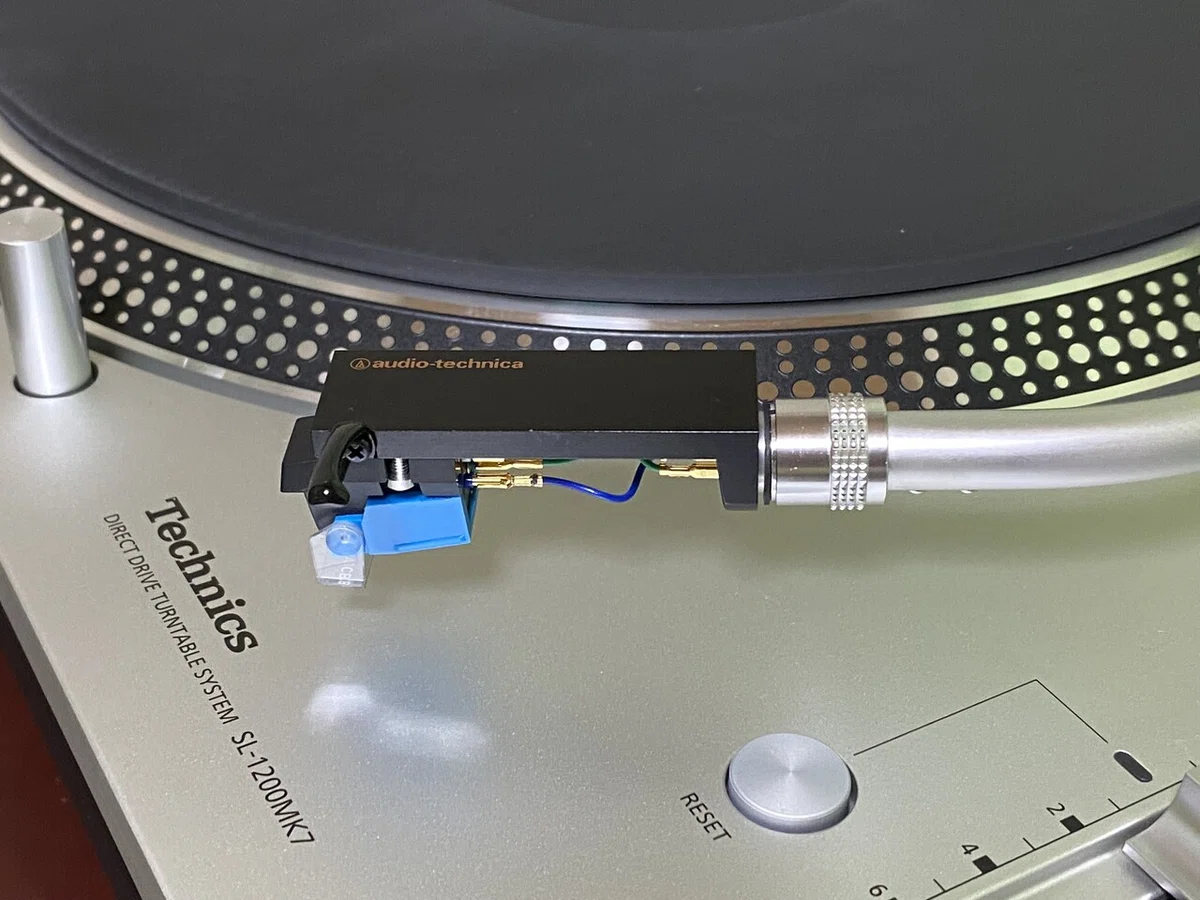 Technics ターンテーブル SL-1200MK3D SHURE M44G 移さ カートリッジ