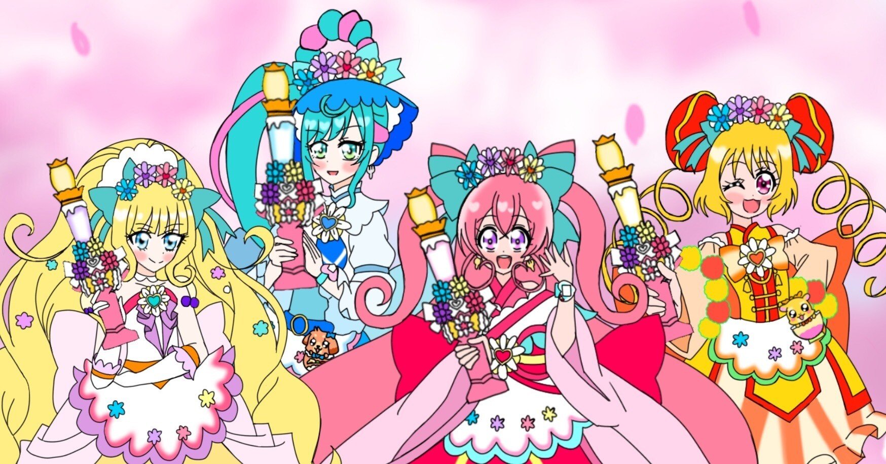 （在庫確認中）デリシャスパーティプリキュア ナルシストルーセット 在庫確認中）デリシャスパーティプリキュア ナルシストルーセット 在庫