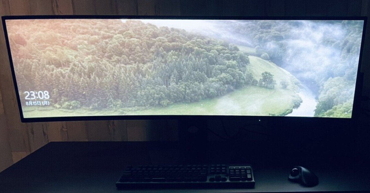 PREDUCTSの昇降デスクと49インチ曲面モニターを使いだしたので所感を