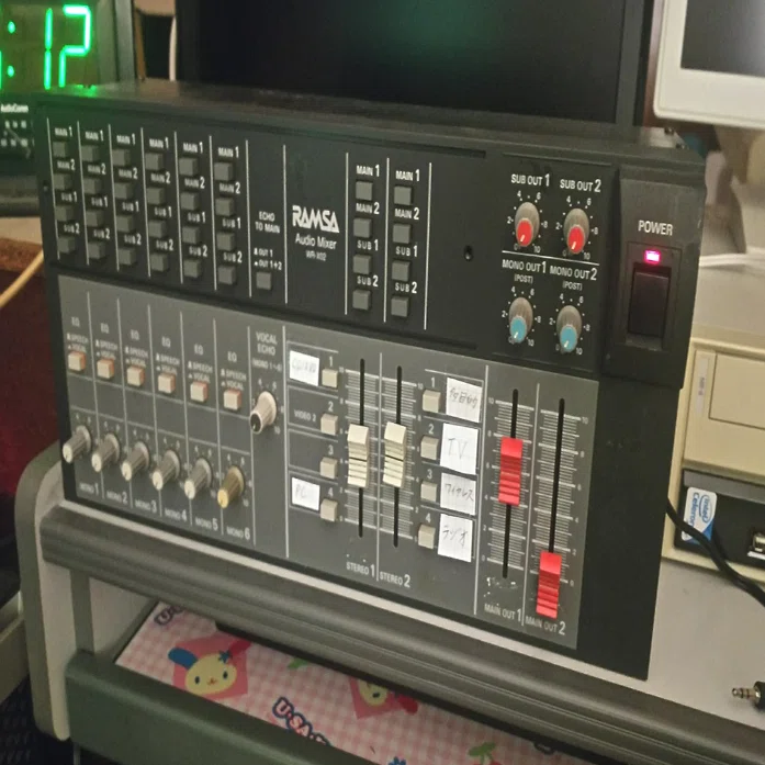 RAMSA WR-X02の音声出力を録音する方法｜天羽 郁子