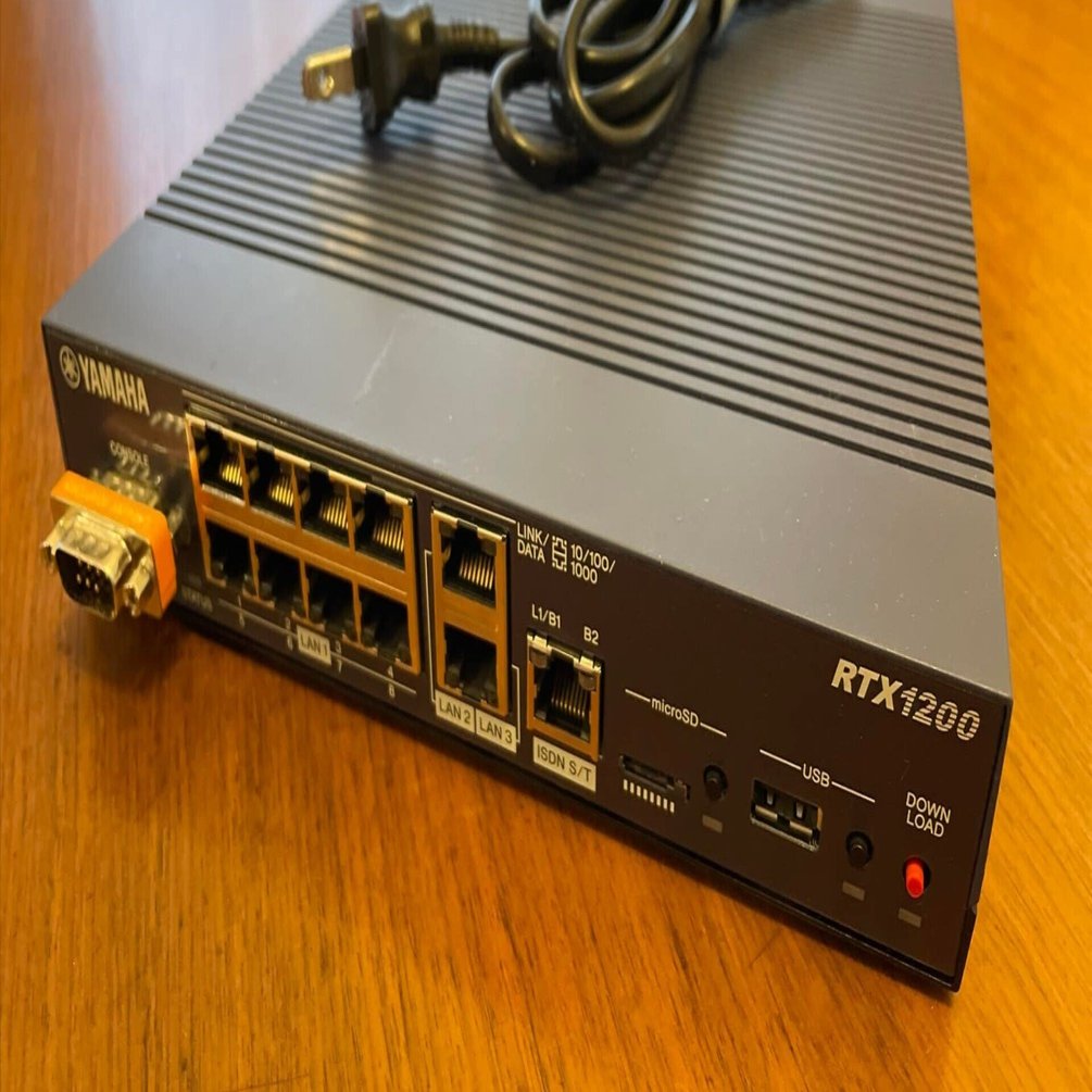 ルーター・ネットワーク機器 Yamaha RTX-1200